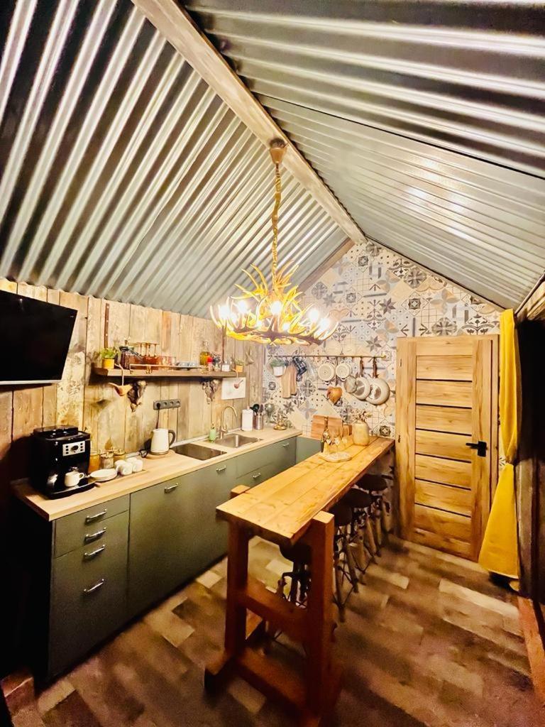 הוילה Jetřichovice Tiny House Vsemily מראה חיצוני תמונה