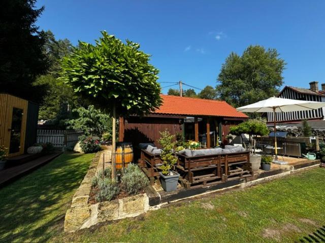 הוילה Jetřichovice Tiny House Vsemily מראה חיצוני תמונה
